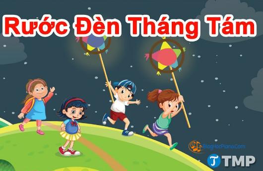 Rước đèn tháng tám sheet music – rước đèn tháng 8 sheet