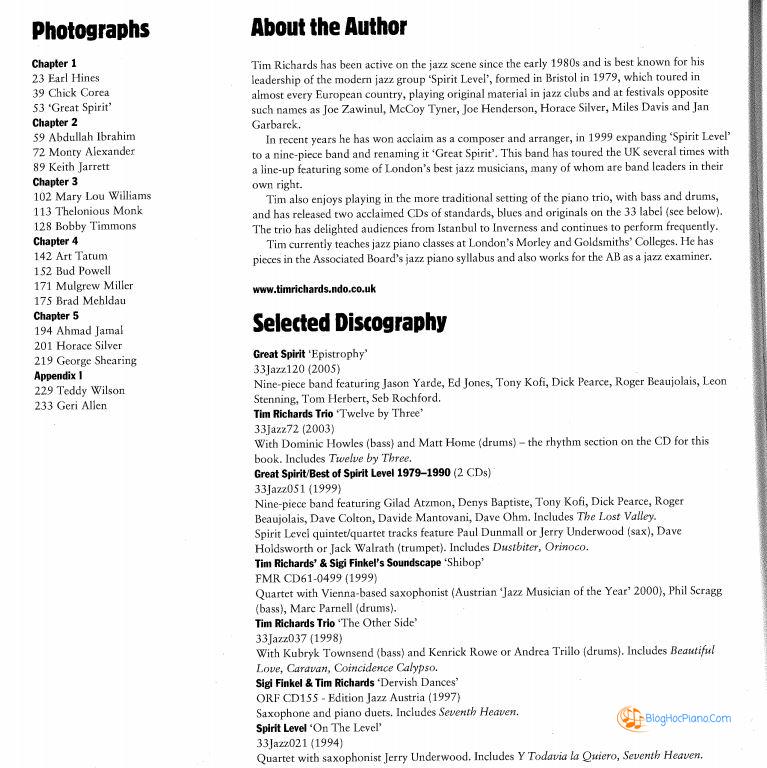 Exploring jazz piano tim richards pdf