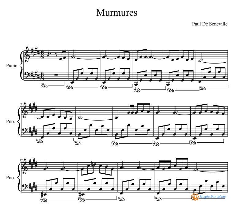 Murmures piano sheet pdf – murmures piano sheet music – murmures à la jeunesse pdf