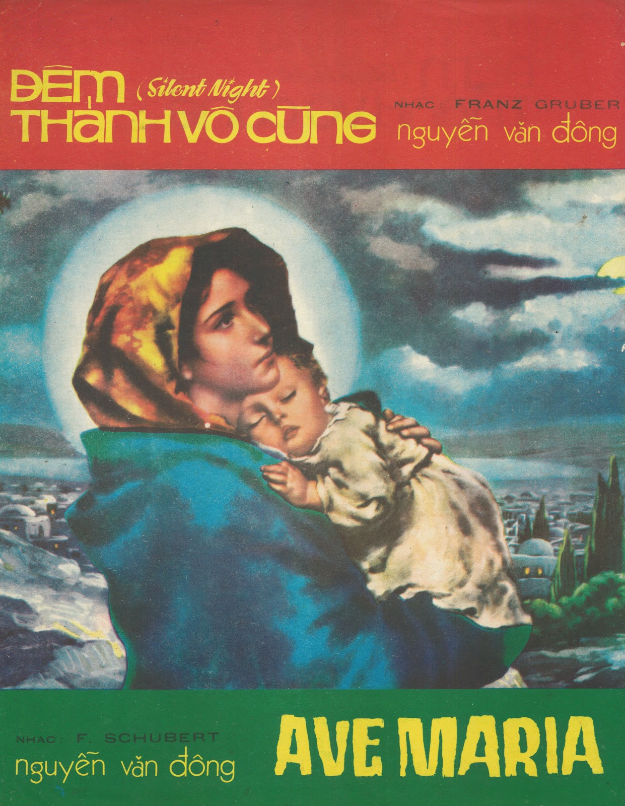Sheet nhạc bài Đêm Thánh vô cùng (Silent Night)