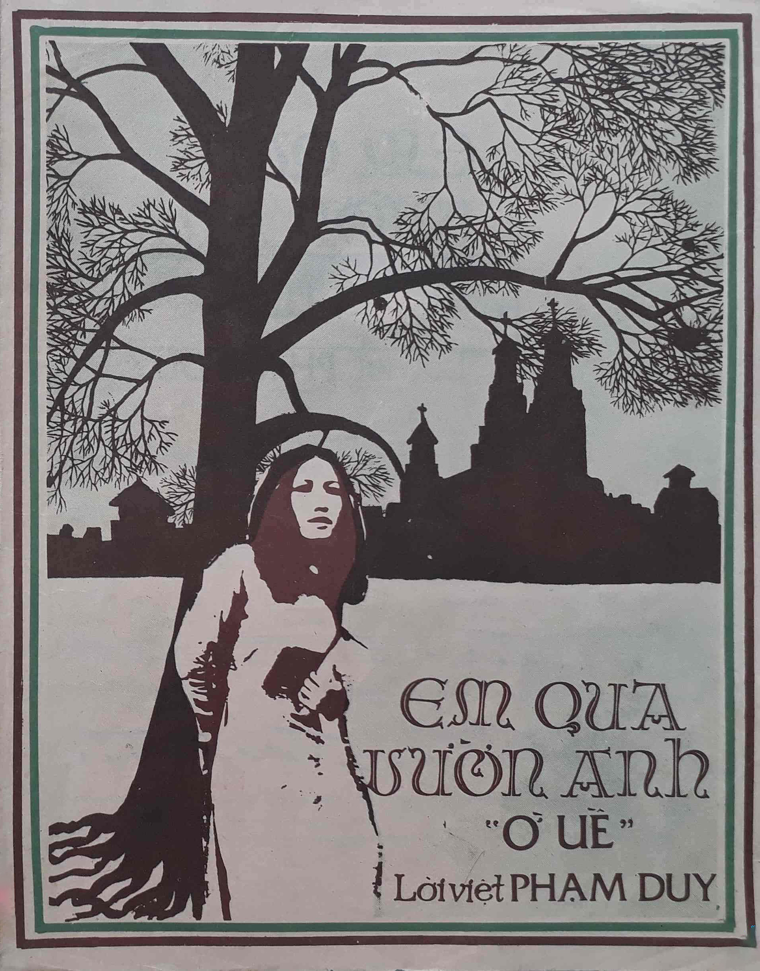 Sheet nhạc bài Ồ uề (Je Te Verrai Passer, Je Te Reconnaitrais)
