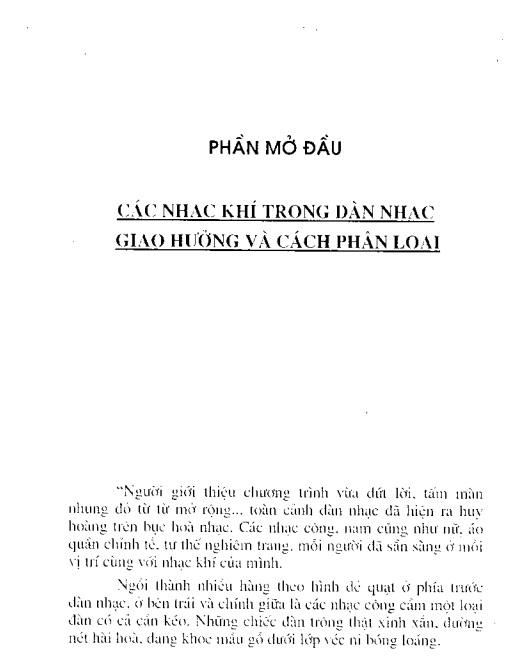 TÀI LIỆU CÁC KHÍ NHẠC TRONG DÀN NHẠC GIAO HƯỞNG PDF