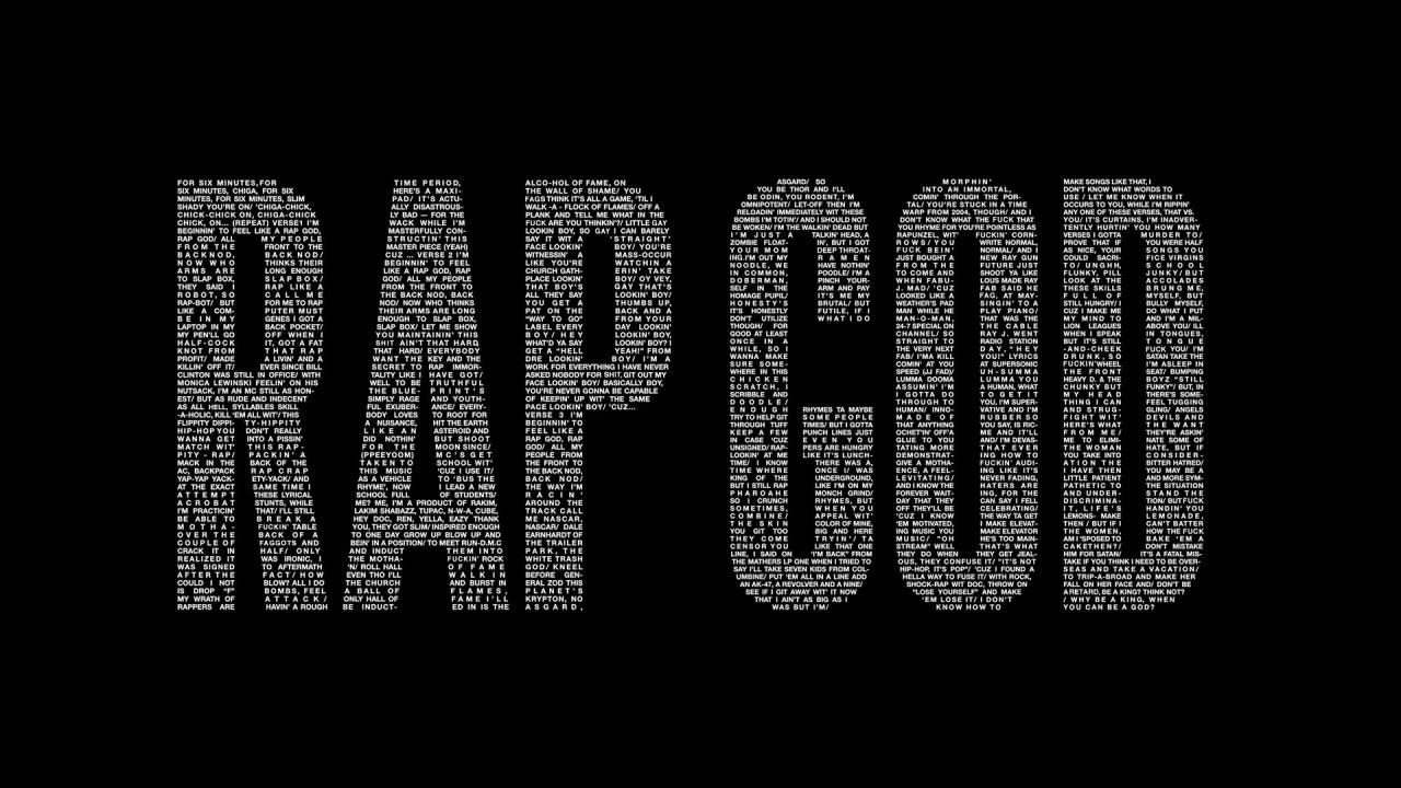 1920x1080 Eminem Rap God wallpaper high resolution