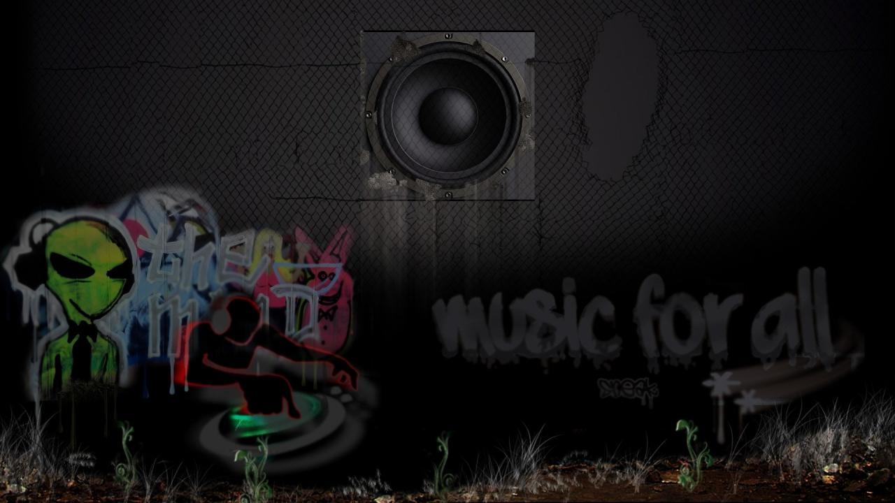 1920x1080 Graffiti Music