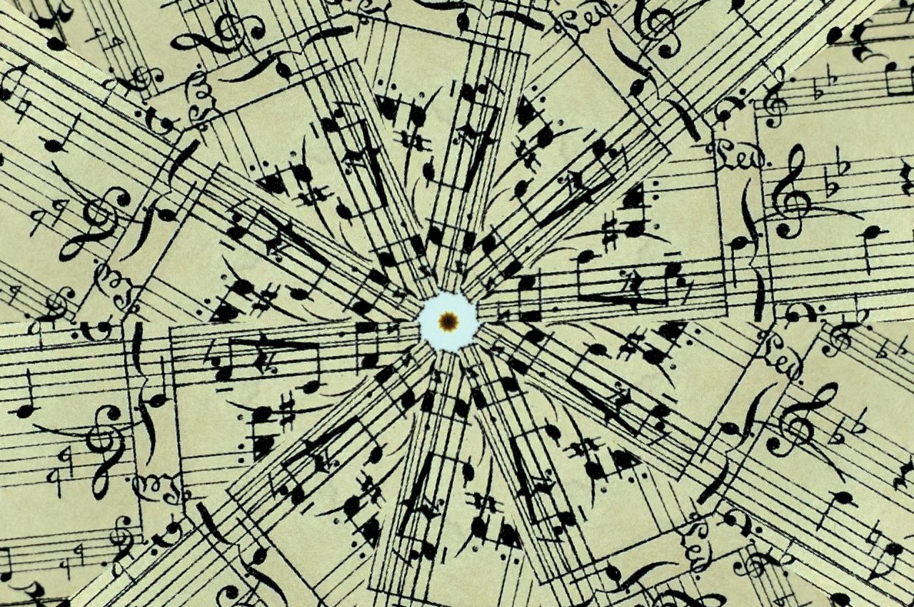 1920x1277 Sheet Music Background