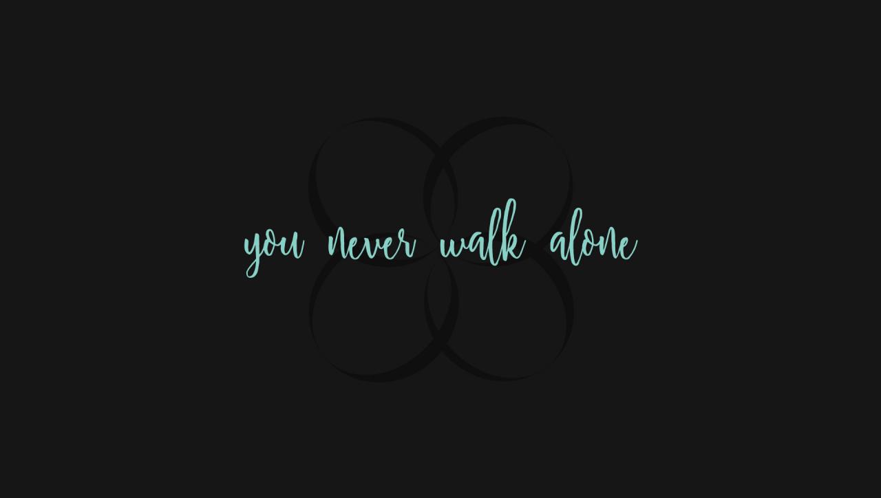 1920x1086 desktop: you never walk alone