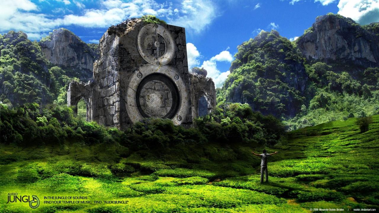 1920x1080 HD Wallpaper: The Temple of Music