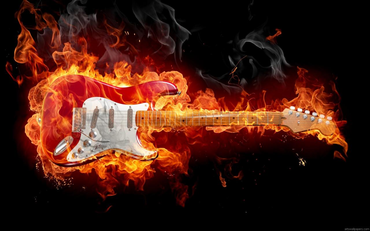 1920x1200 Download Rock Guitar Wallpaper Free #ofk 1920x1200 px 744.45 KB