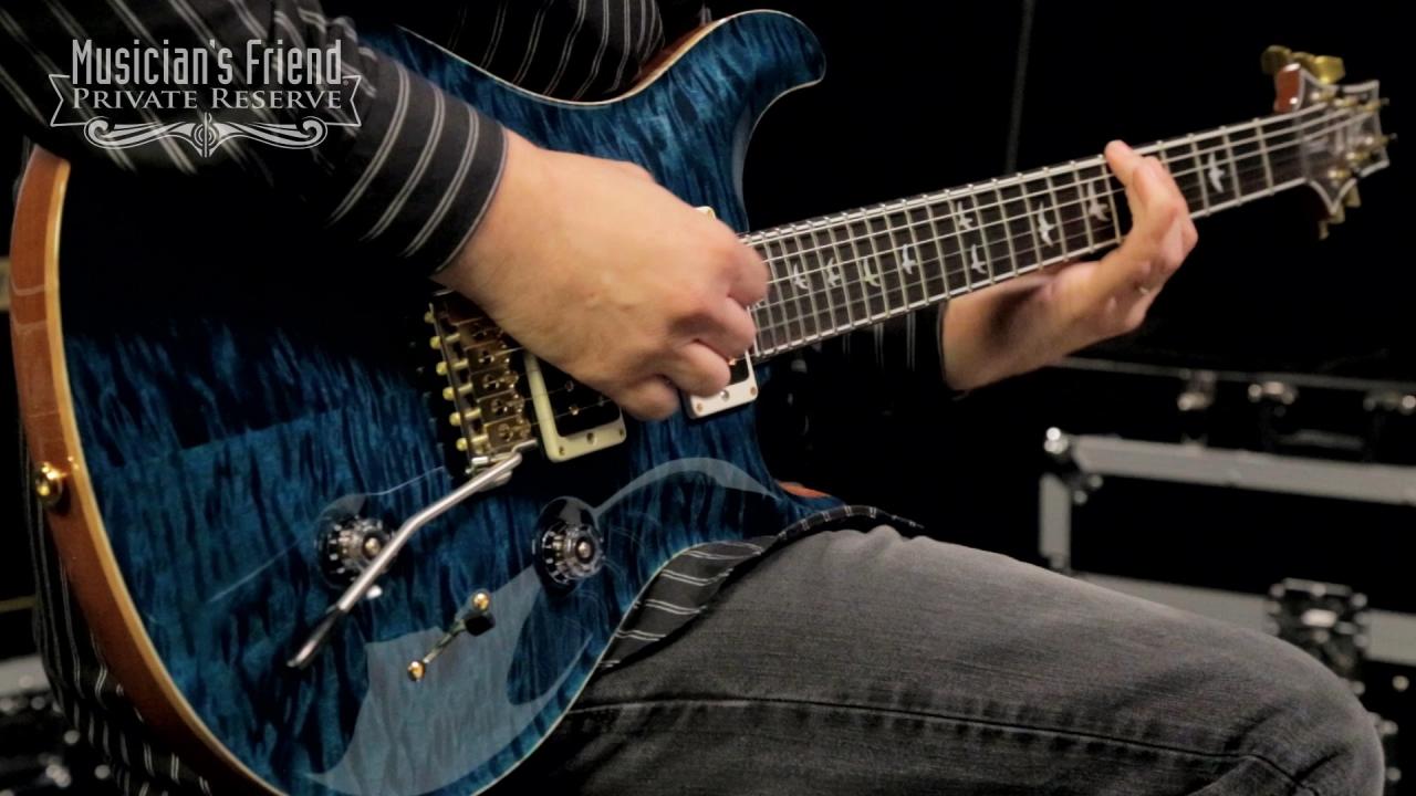 1920x1080 PRS 30th Anniversary Custom 24 Quilted Maple 10 Top Electric Guitar -  YouTube