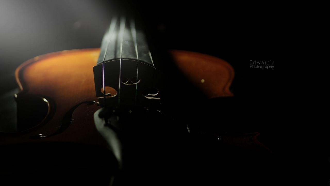 1920x1080 Violin Wallpaper