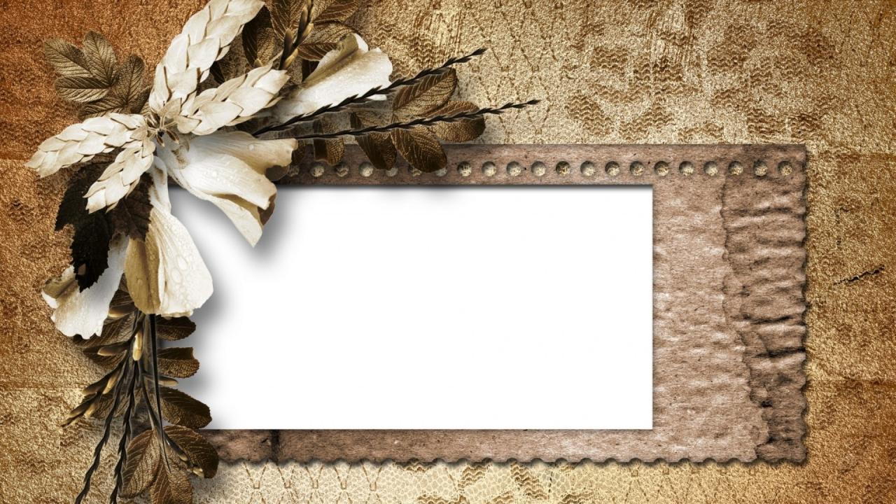 1920x1080 Preview wallpaper vintage, retro, dried flower, petals, paper 1920x1080