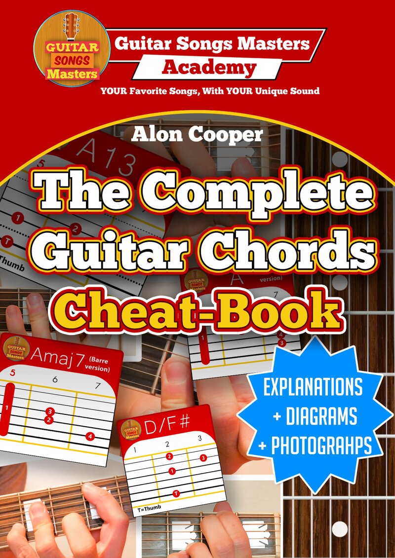 The Complete Guitar Chords Cheat Book  – Giáo trình tự học guitar cho người mới bắt đầu