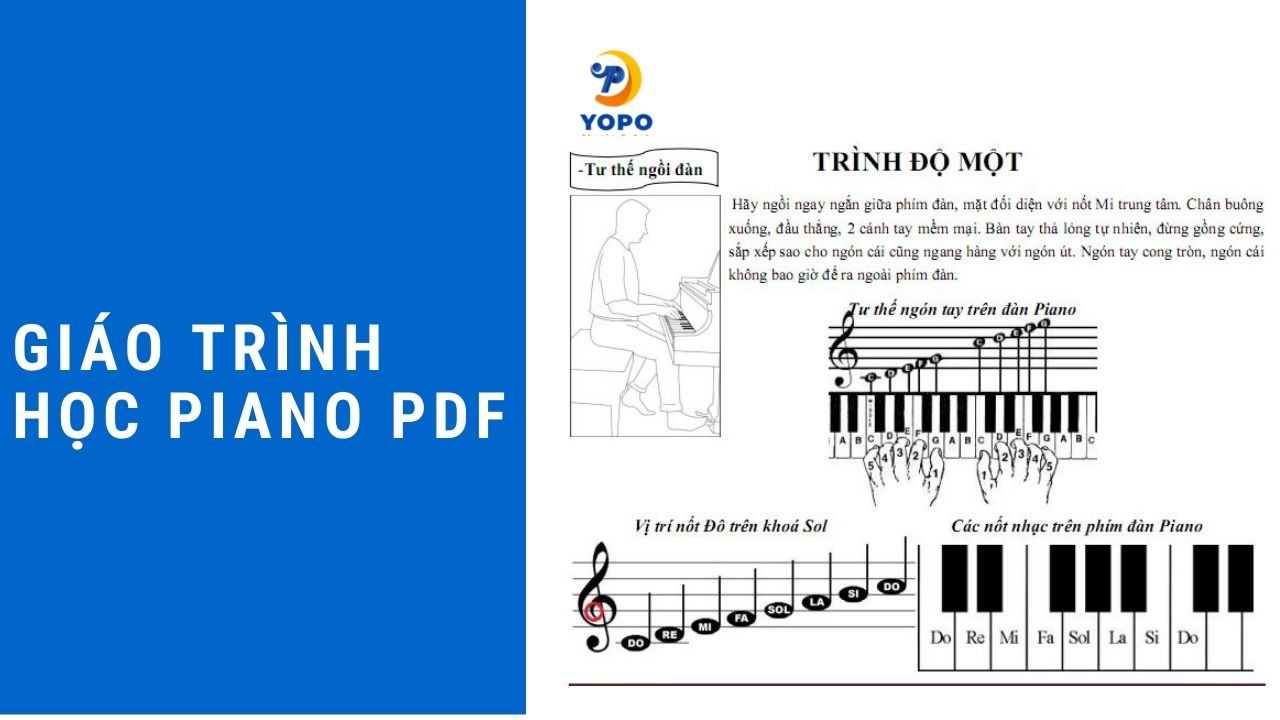 Giáo trình học piano cho người mới bắt đầu PDF