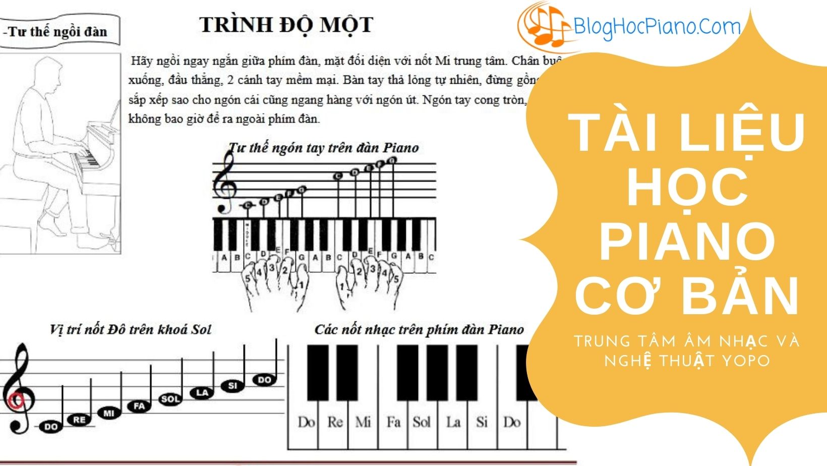 Giáo trình piano cơ bản pdf ❤️ Tài liệu học piano cho người mới bắt đầu