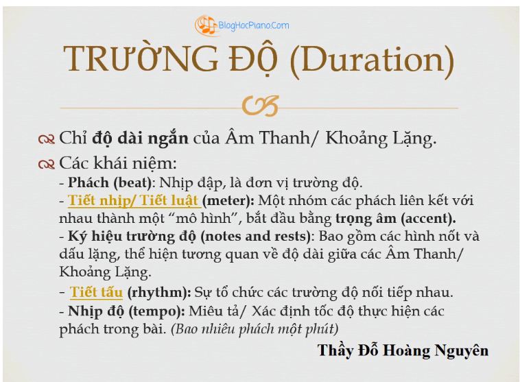 Tài liệu âm nhạc cơ bản (kiến thức cơ bản môn âm nhạc) MỚI NHẤT