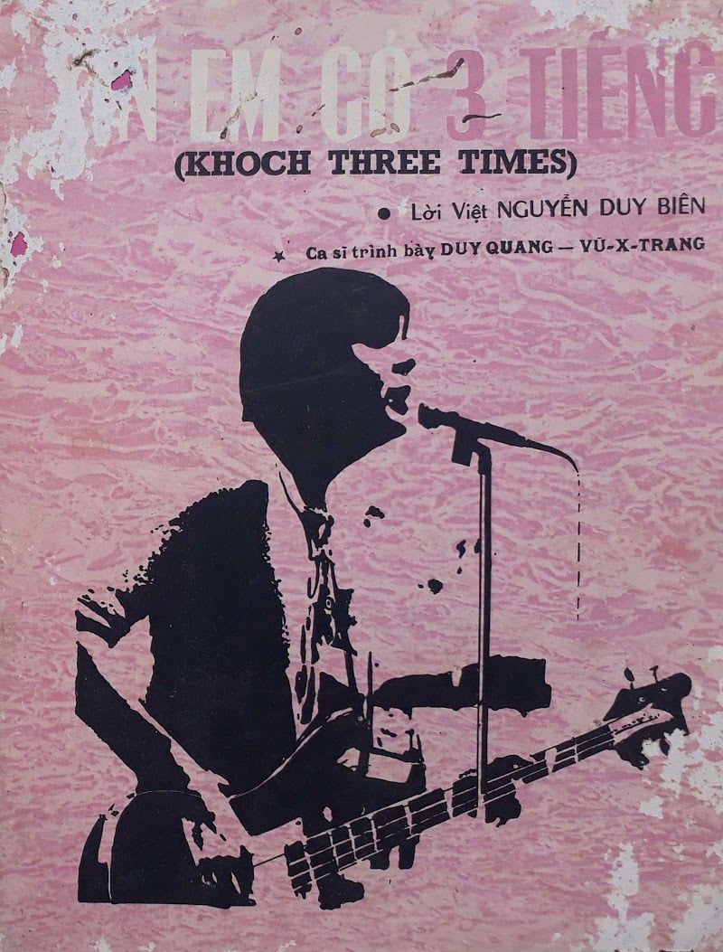 Sheet nhạc bài Xin em hãy gõ 3 tiếng (Knock three times)